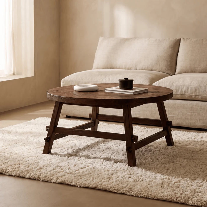 Monarch Round Teak Coffee Table