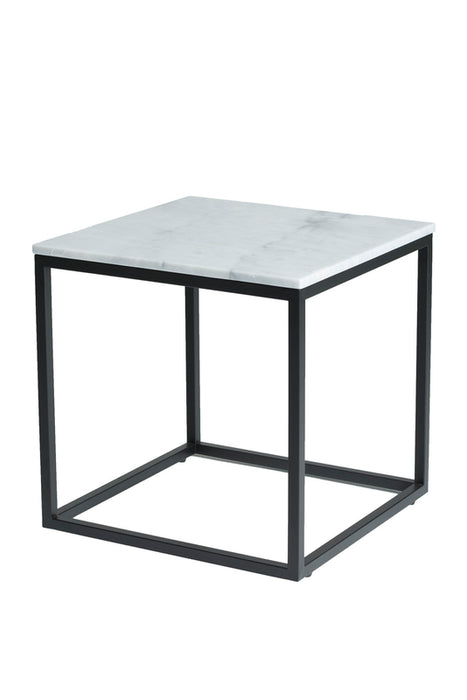 LH Imports - Verona Side Table (white)