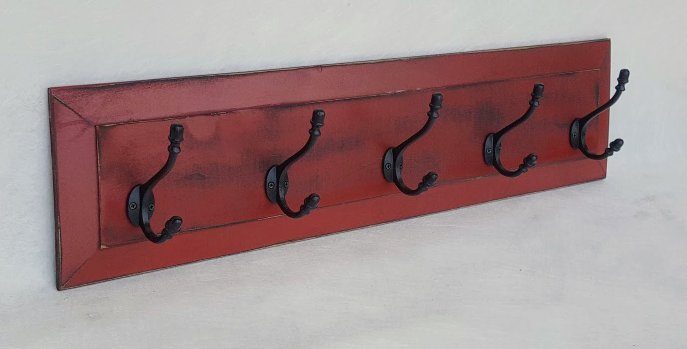 Panel Coat Rack (5-Hook)