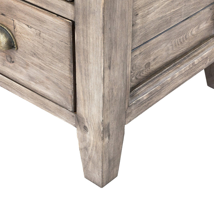 3 Drawer Side Table (Sundried)