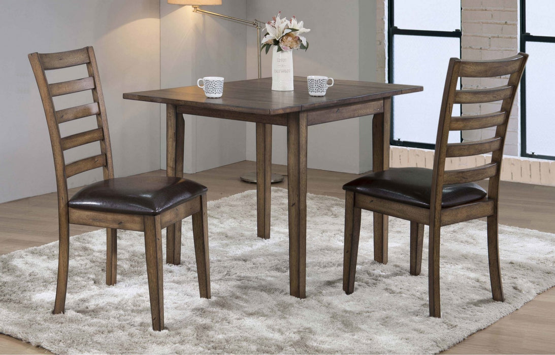 Newport Drop Leave Table/2 Chairs Set