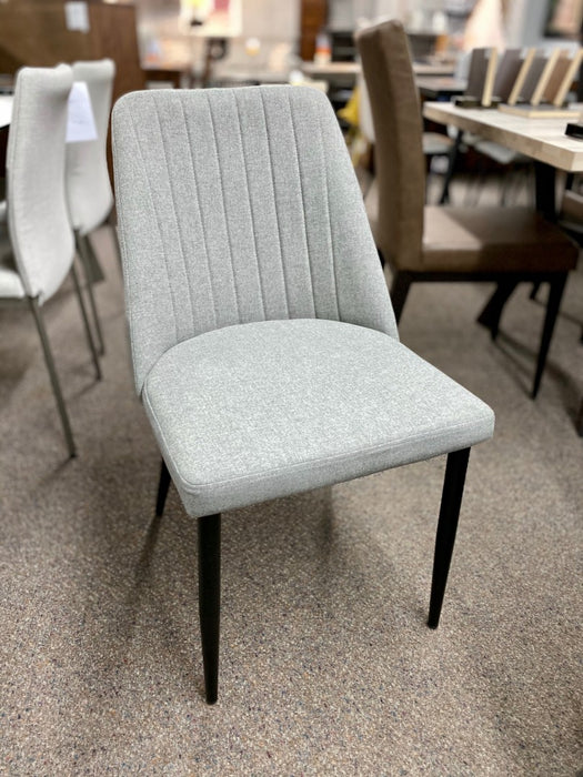 Modern Match Dining Chairs in Grey