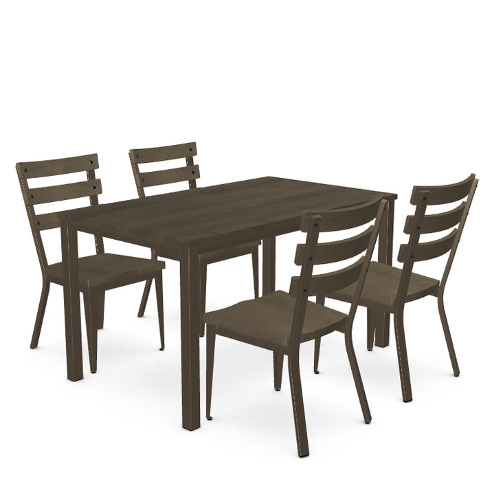 Azilis Dining Table w/4 Dexter Chairs