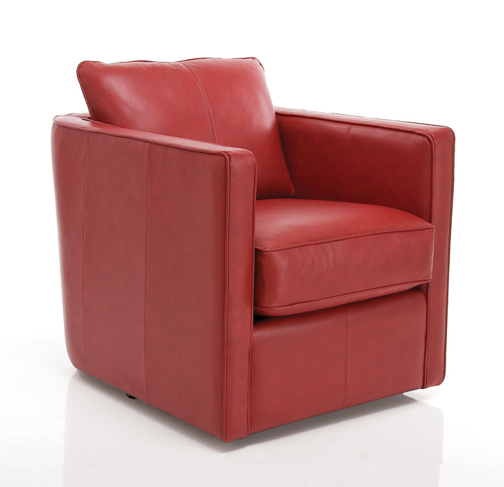 3050 Leather Swivel Chair