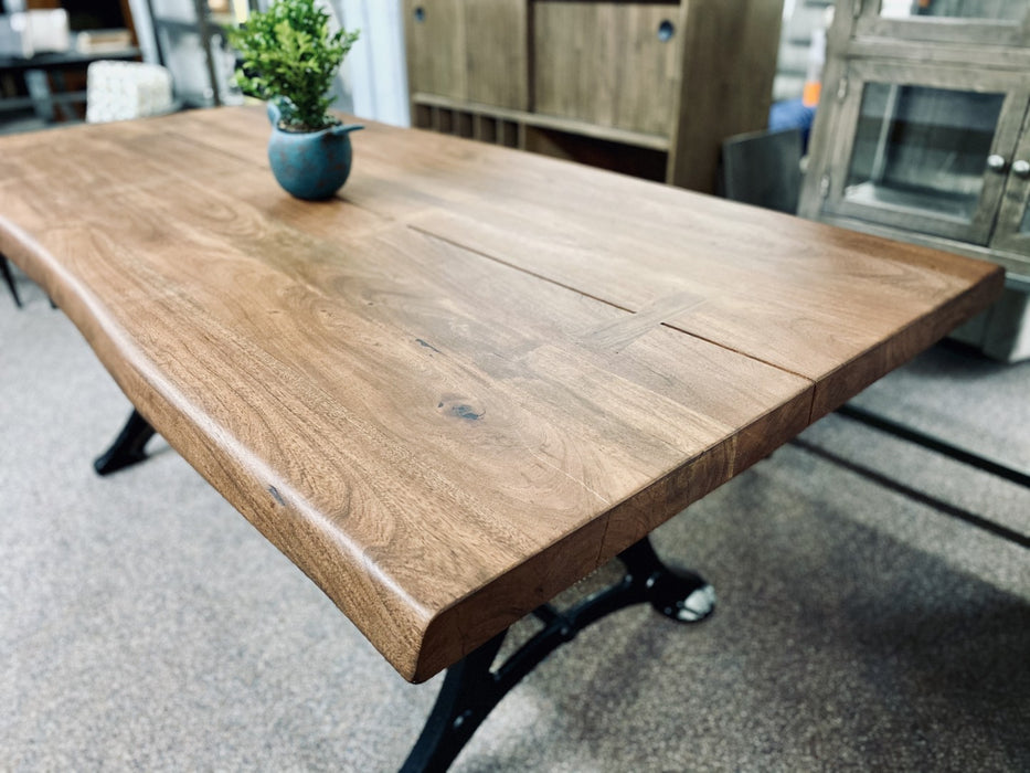 Foundry 78" Live Edge Dining Table