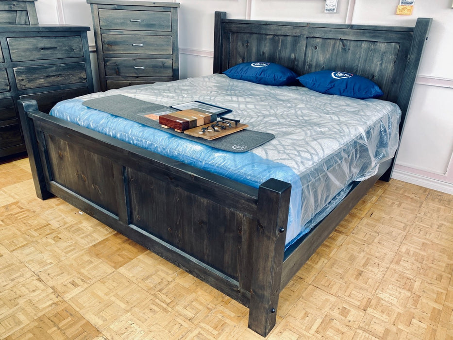 Rustic 80" King Poster Bed