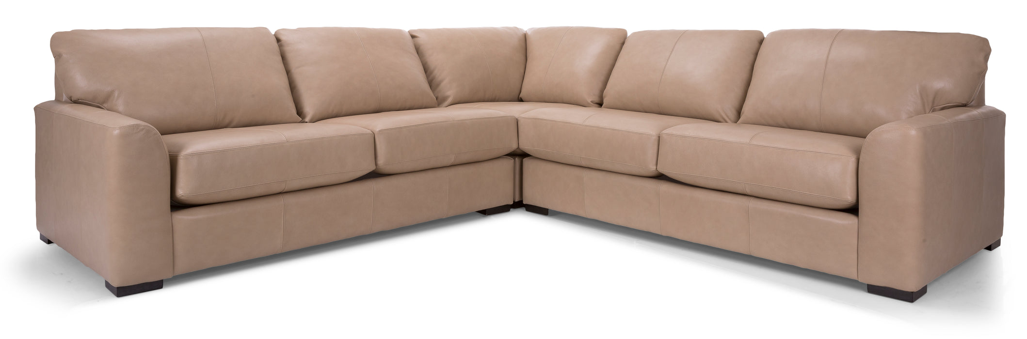 3786 Leather Sectional