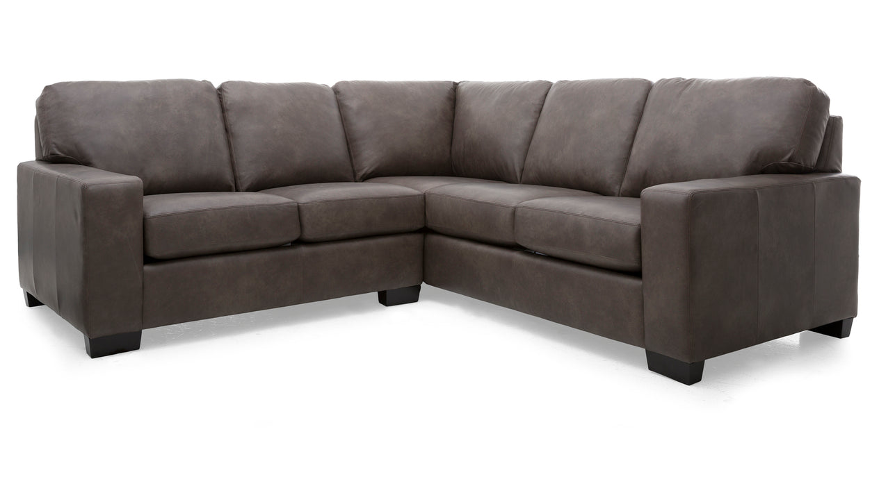 3A3 Alessandra Leather Sectional