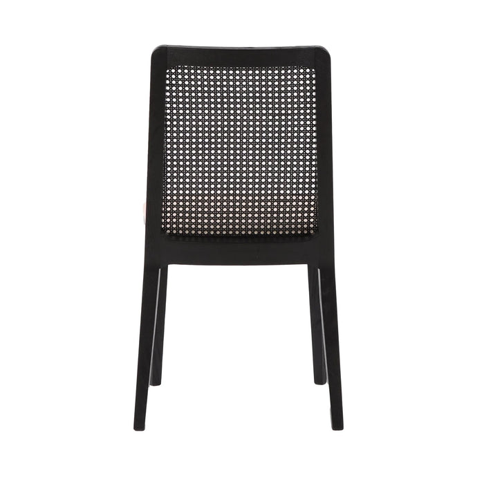 Cane Dining Chair (Black)