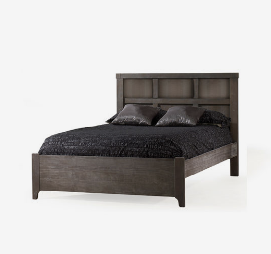 Rustico Double Bed 54″ (low profile footboard)