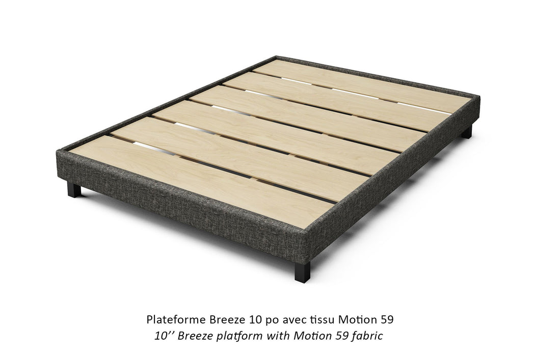 Queen Breeze Platform Bed (Ash)