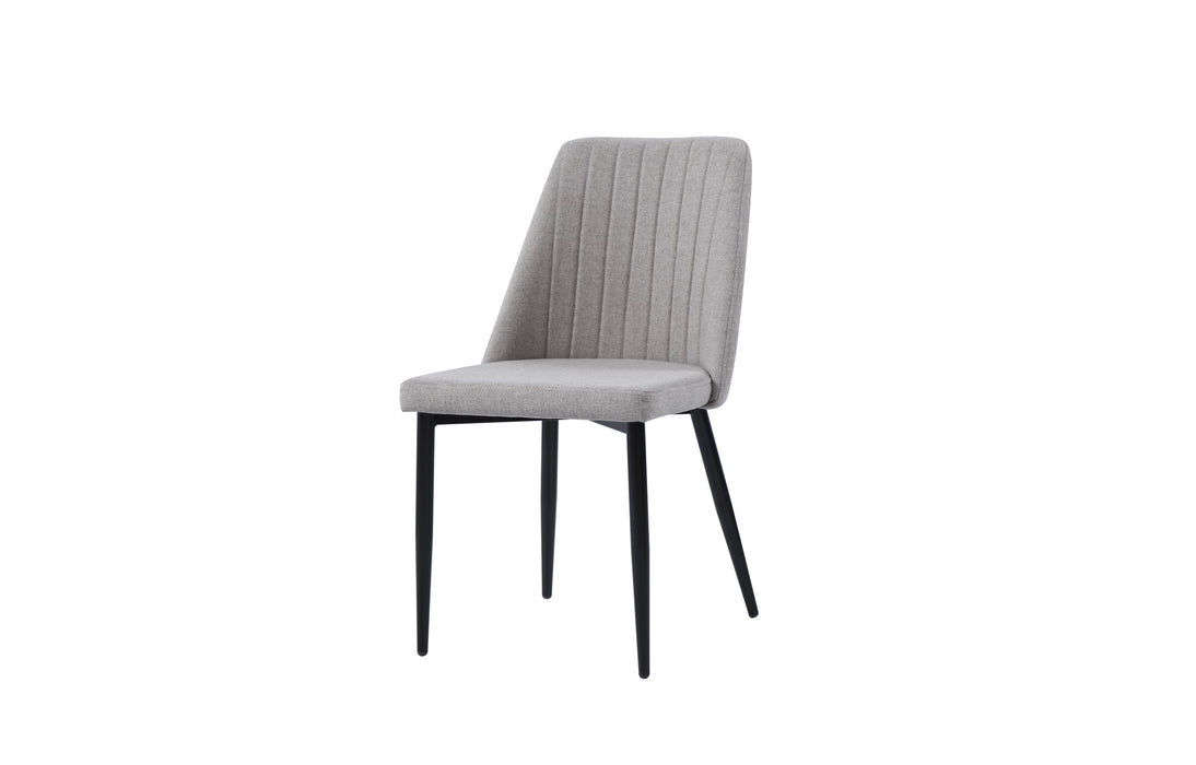 Modern Match Dining Chairs in Grey