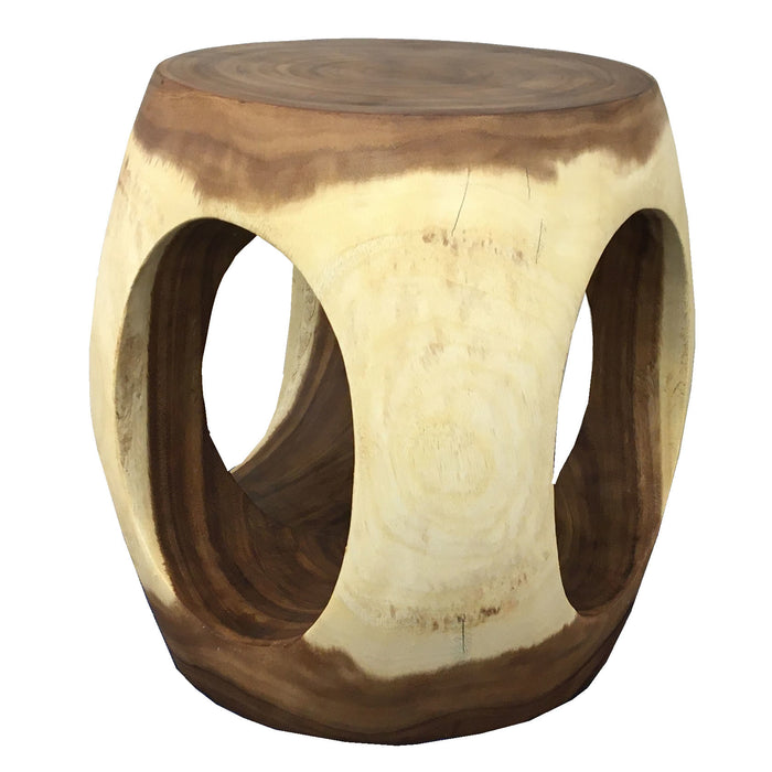 Wooden Accent Stool/Table