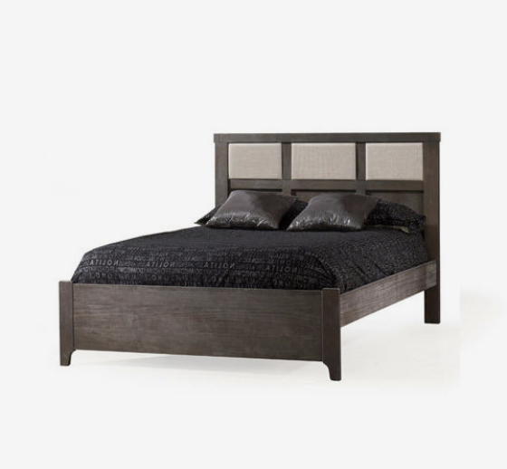 Rustico Moderno Double Bed 54″ (low profile footboard)