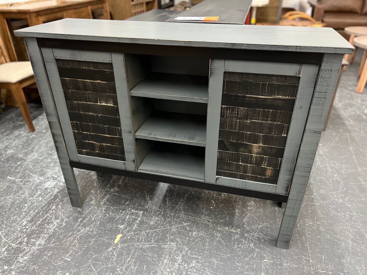 Farmhouse Sideboard in Vintage Grey/Black — Osmond's Furniture