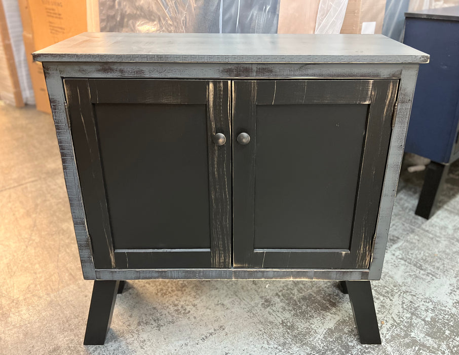 Hudson Storage Cabinet Vintage Grey/Black