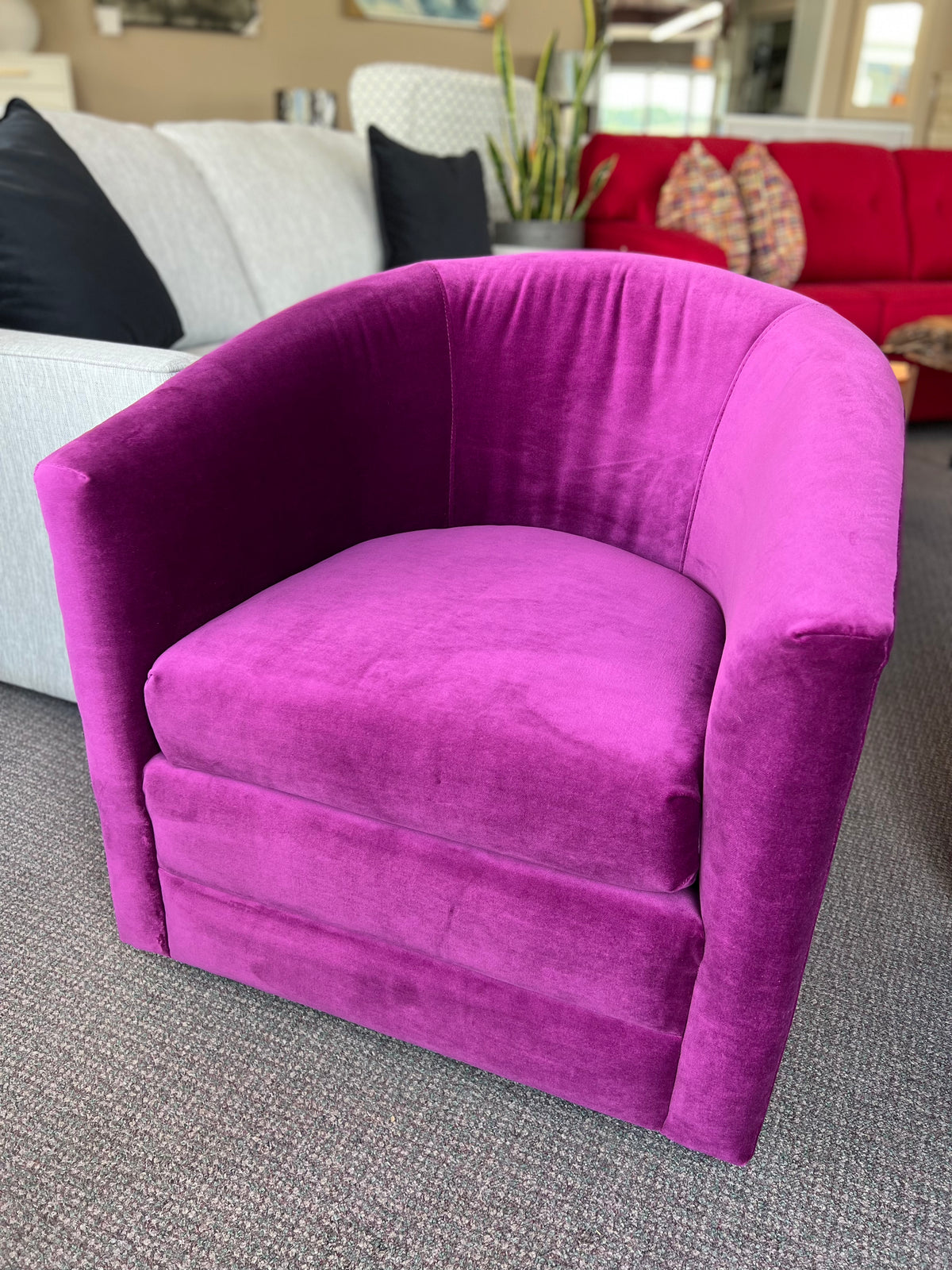 2318 Swivel Accent Chair — Osmond's Furniture