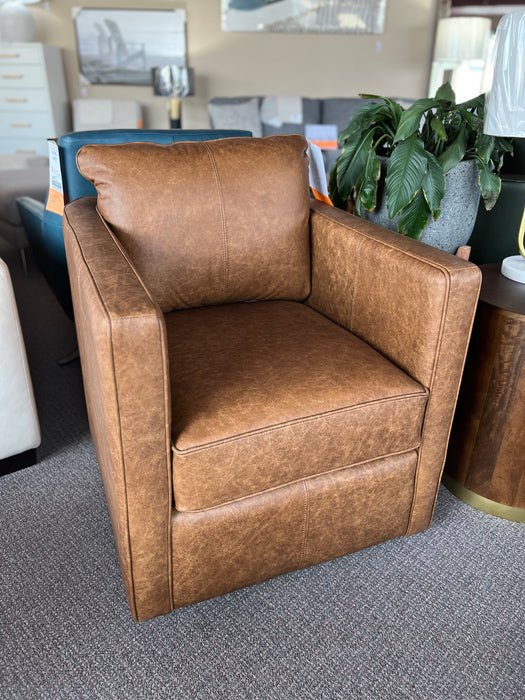 3050 Leather Swivel Chair