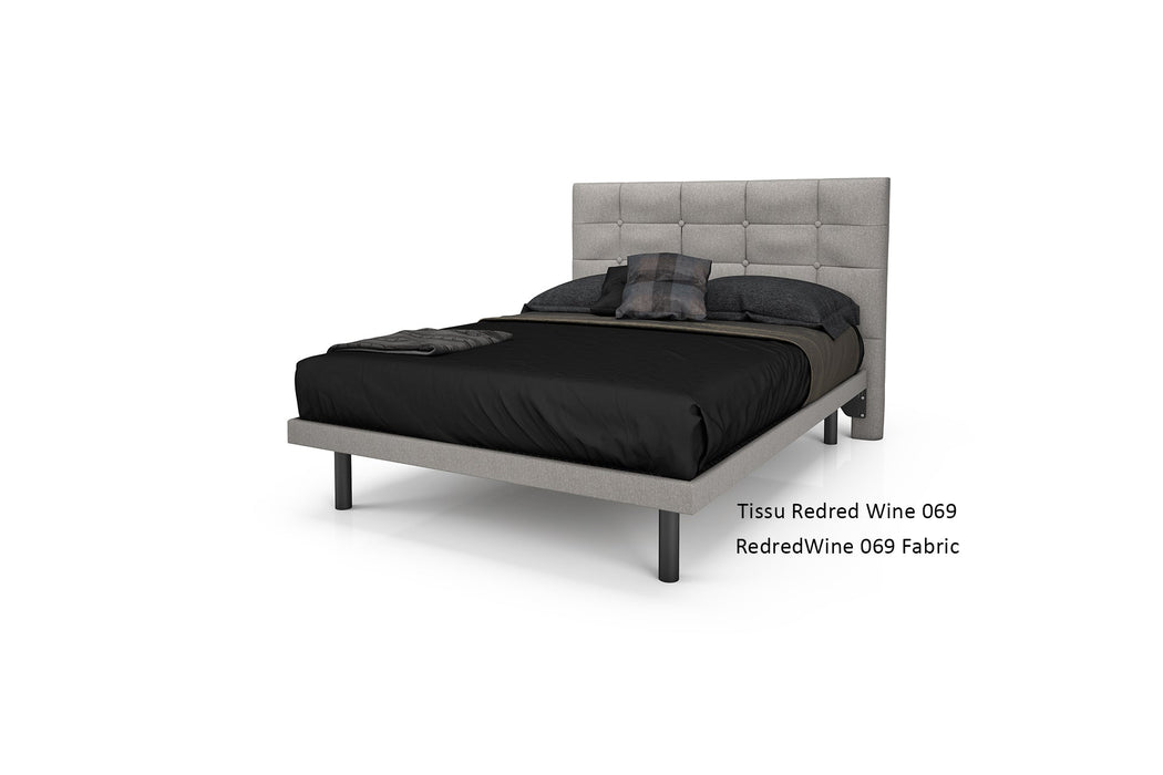 Heaven Queen Bed w/Reflexx Platform (Dicosta)